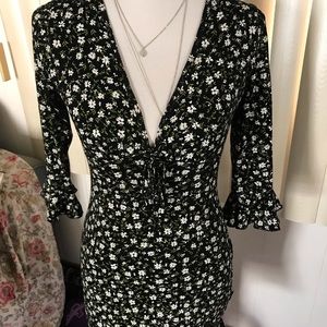 Misguided floral dress